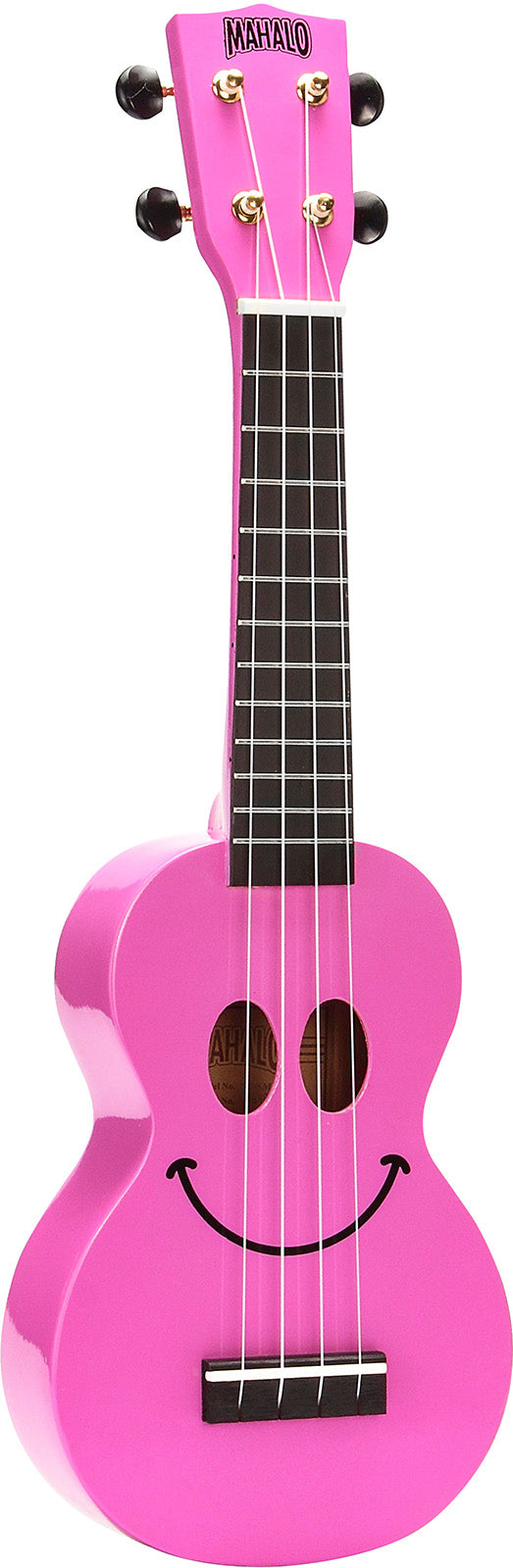Gmh Usmile-Pk Ukulele Pink Smile + Gigbag
