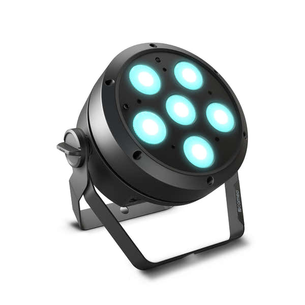 Cameo ROOT PAR 6 - 6 X 12 W RGBAW + UV PAR PROJECTOR