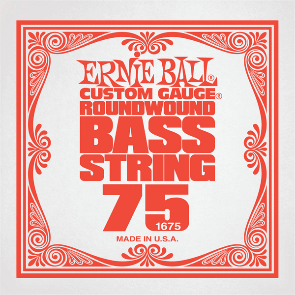 .075 NICKEL WOUND ELECTRIC BASS STRING SINGLE