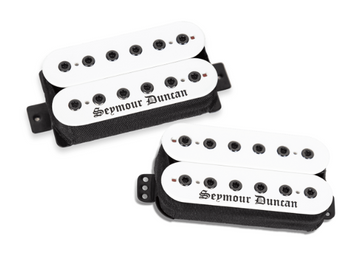 Blackened Black Winter Trembucker bridge set white
