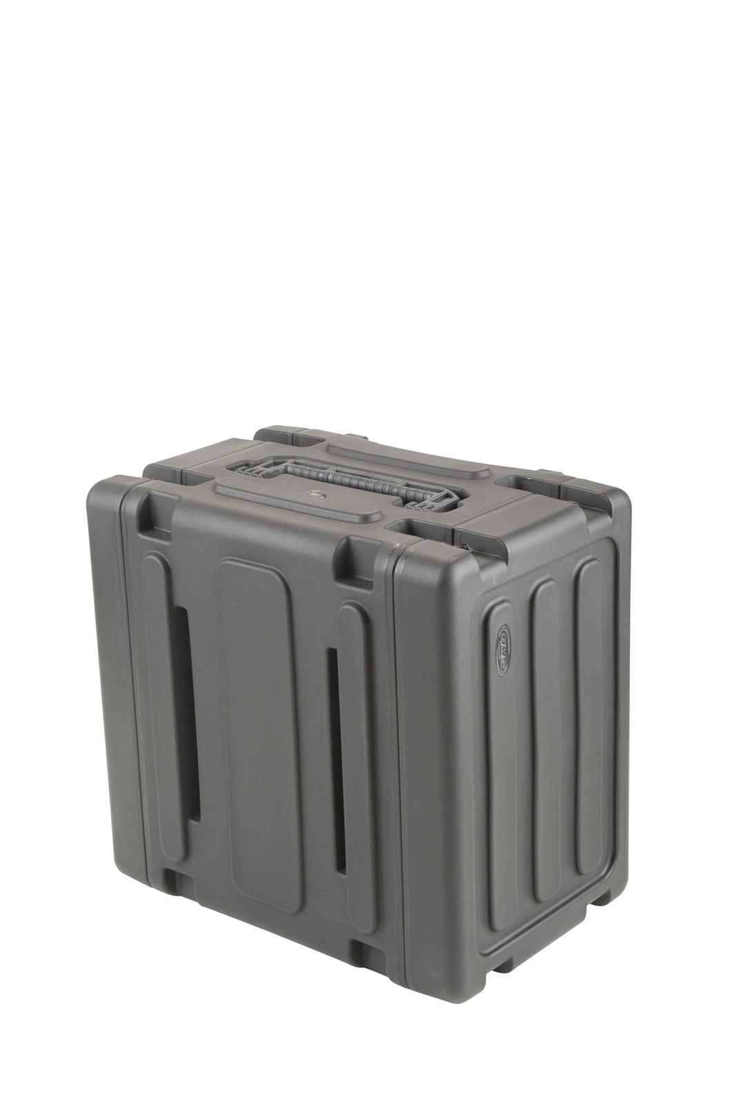 INDUSTRIAL ROLLING SHOCK RACKS 20" DEEP 6U ROTO SHOCKMOUNT ROLLING RACK BLACK