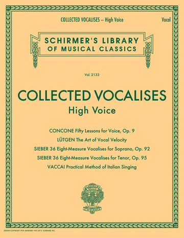 Collected Vocalises: High Voice