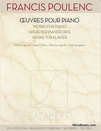 Poulenc F. - Oeuvres Pour Piano