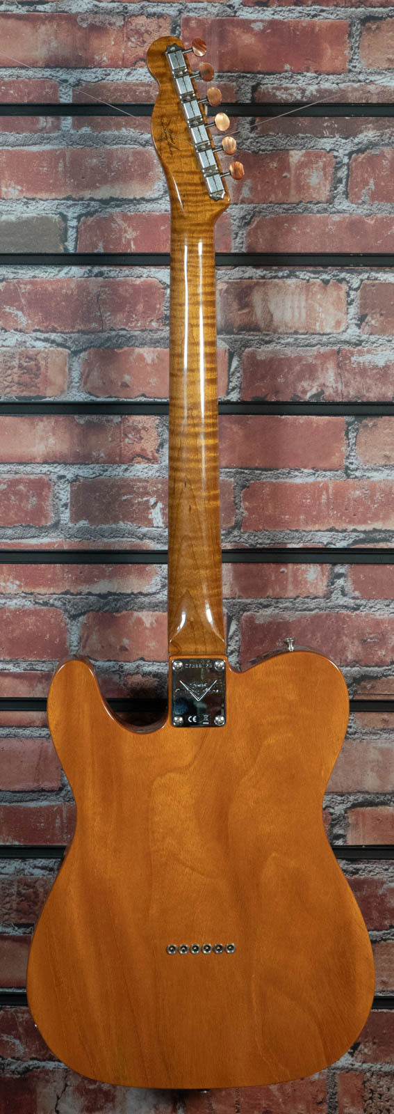 Telecaster Dual P90 Maple Burl NOS Aged Natural Artisan