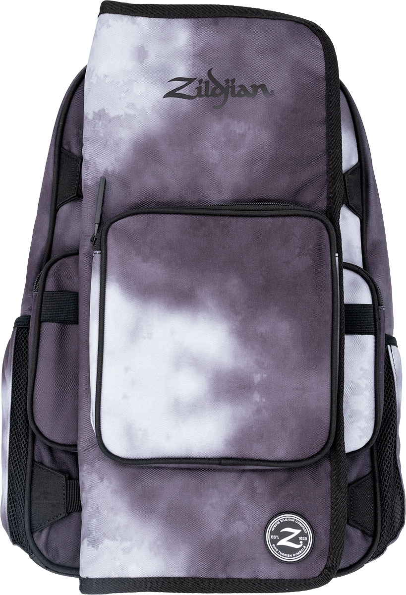 Student Backpack Black Rain Cloud