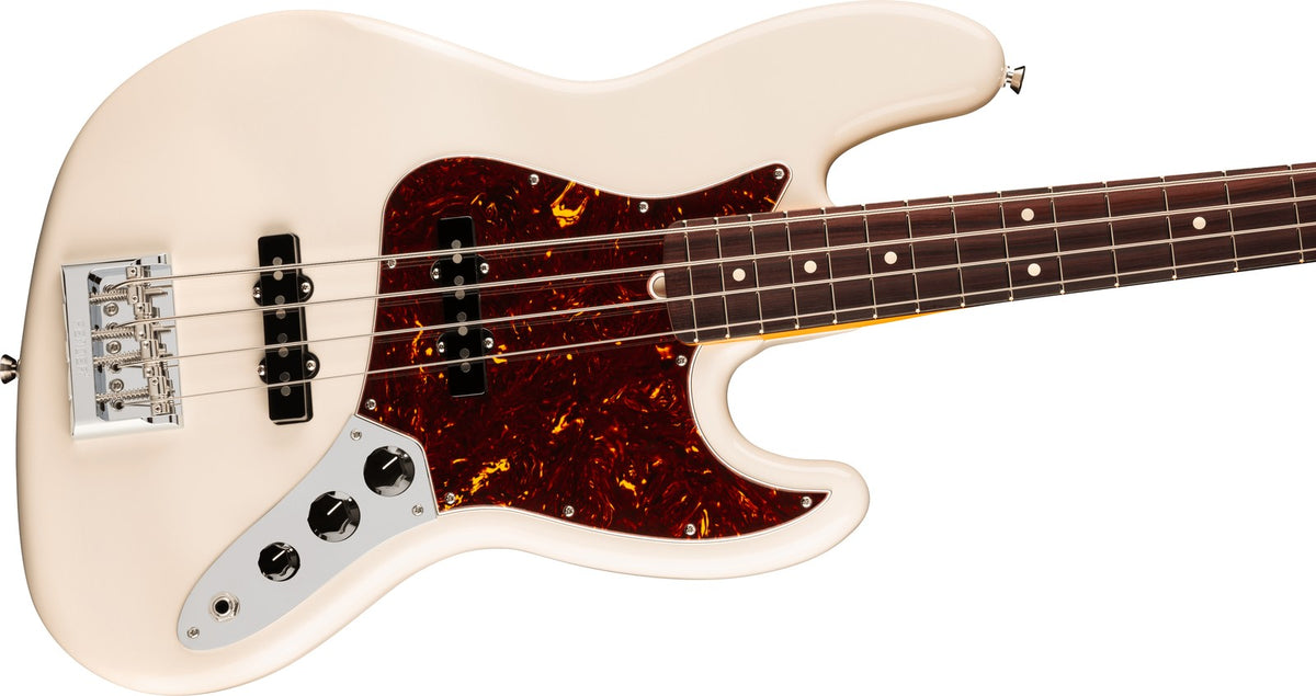 Jazz Bass American Professional, RW Olympic White