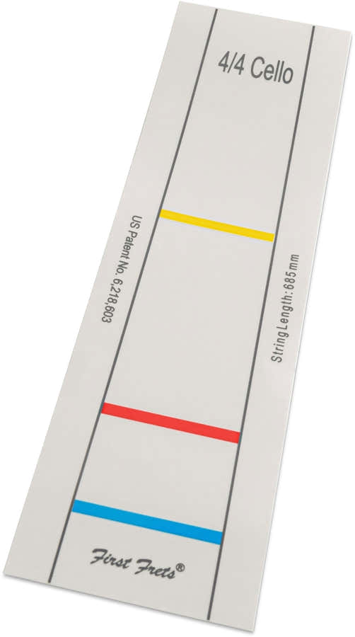 4/4 FINGERBOARD MARKING FIRST FRET 325 MM FOR VIOLINS AND 35.5 CM (14") VIOLAS