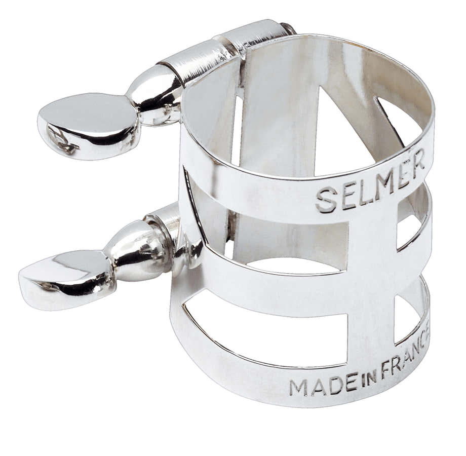 SILVER PLATED LIGATURE TENOR (METAL MOUTHPIECE)