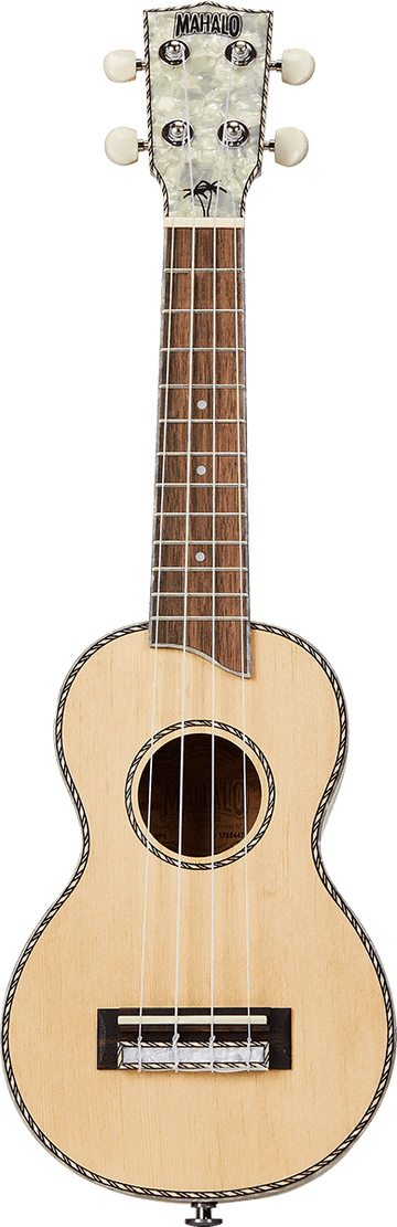 Soprano Electro Natural Pearloid Head + Cover