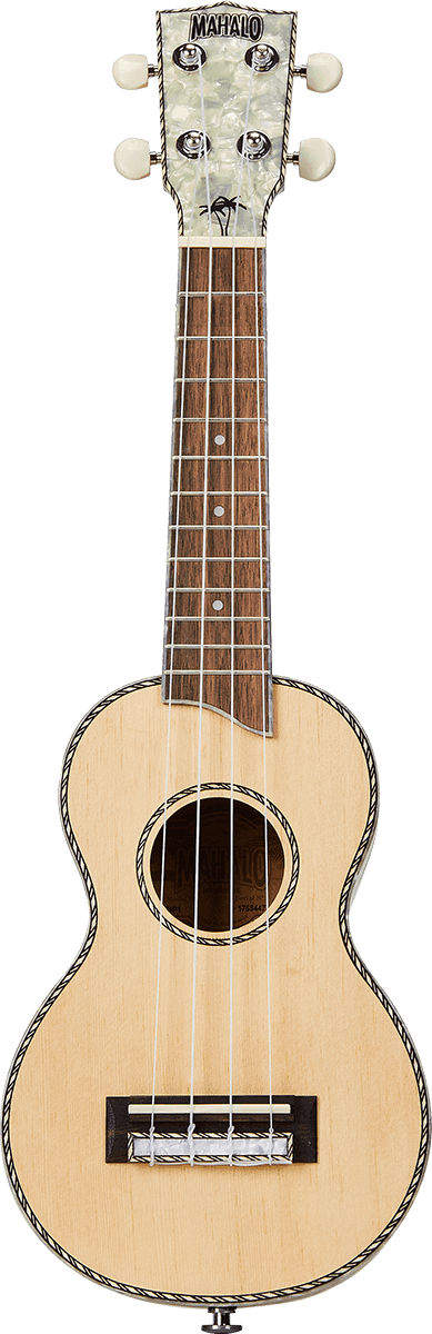 Soprano Electro Natural Pearloid Head + Cover