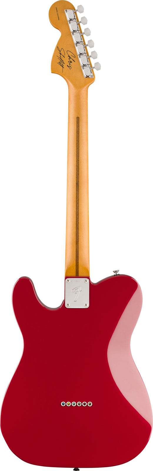 Telecaster Ltd Signature Chris Shiflett Cleaver Dlx Rw Dakota Red