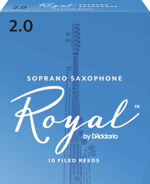RICO ROYAL SOPRANO SAXOPHONE REEDS 2