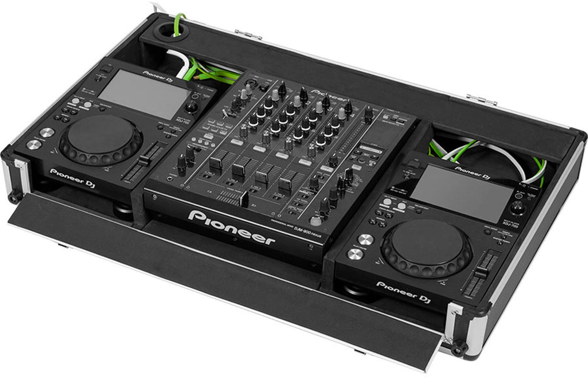 Case for Control Room 10 / 12'' XDJ700 and DJM750 Silver