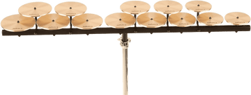 SET OF BASS CROTCHETS WITH MOUNTING BAR AND STAND