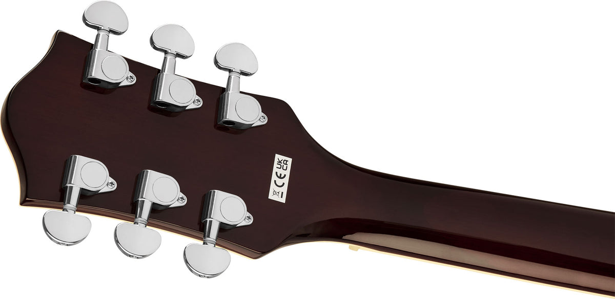 G2655 Streamliner Center Block Jr. Double-Cut with V-Stoptail LRL Black