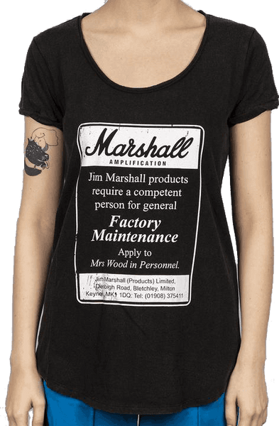 Marshall Personnel T-Shirt Women M