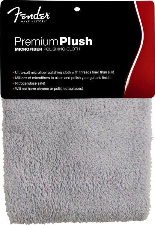 Premium Plush Microfiber Polishing Cloth Gray