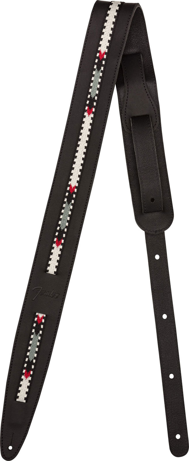 Paramount Acoustic Leather Strap Black