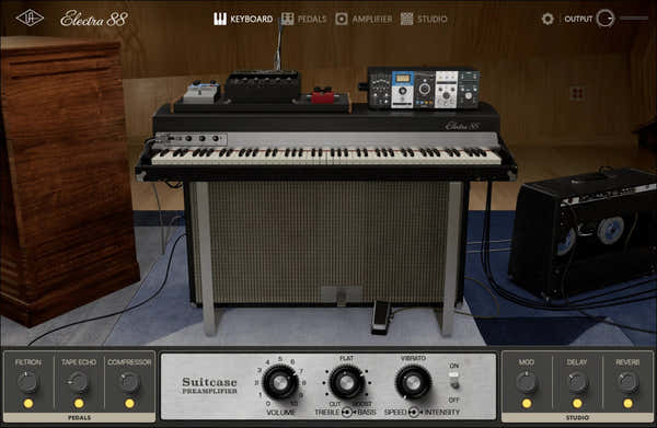 Universal Audio UAD Electra 88 Vintage Keyboard Studio