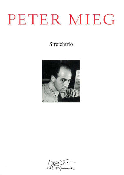 Edition Breitkopf Mieg Peter - Streichtrio (1937) - Violin Viola Cello