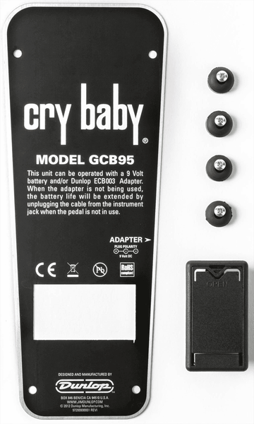 PLATE + BATTERY DOOR + CRYBABY PADS