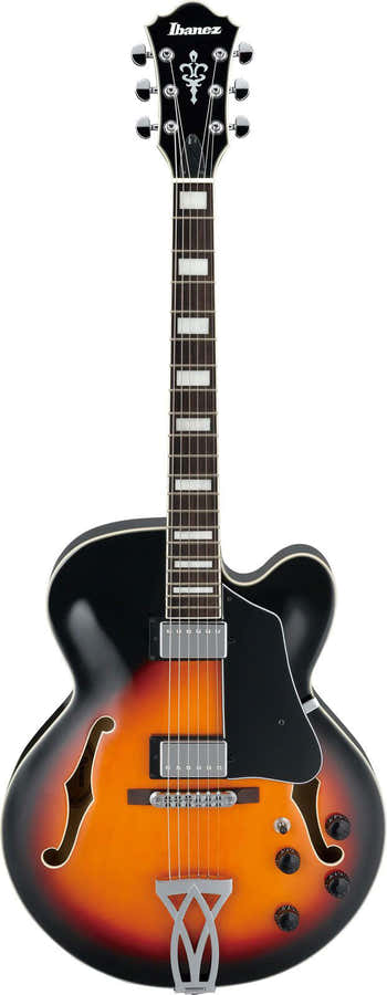 AF75-BS Brown Sunburst Af Artcore