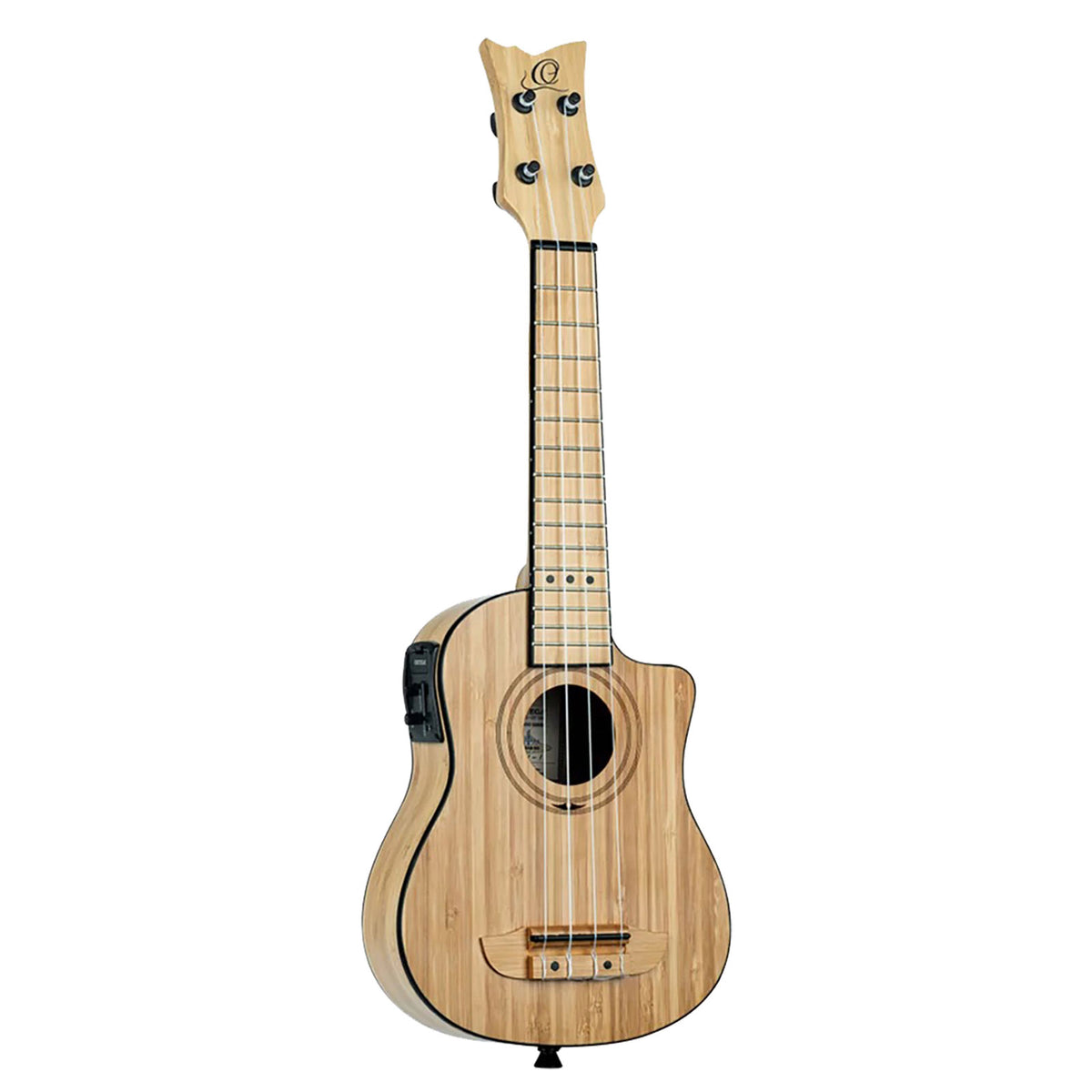Solid Bamboo Soprano Ukulele EQ