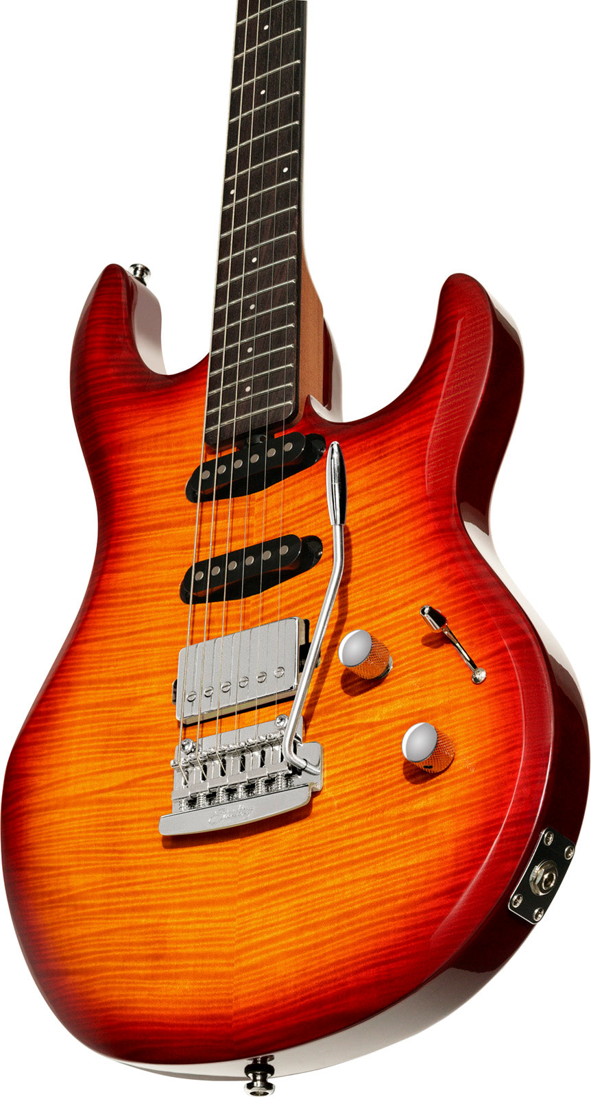 LK100 HSS Signature Steve Lukather Heritage Cherry Burst