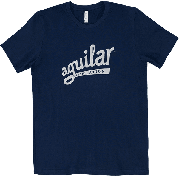 Aguilar Navy-Silver T-Shirt Small
