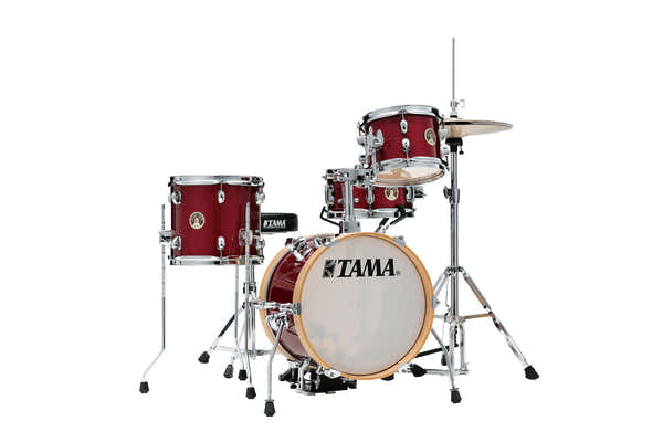 CLUB-JAM FLYER COMPLETE KIT WITH 14" BASS DRUM CANDY APPLE MIST