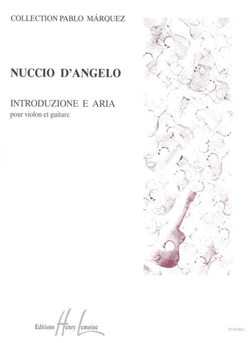 Angelo Nuccio (D') - Introduzione E Aria - Violon Guitare