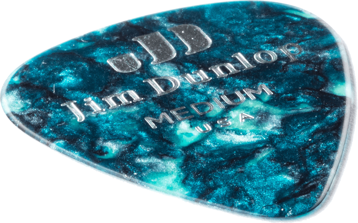 12 x Medium Genuine Celluloid Turquoise