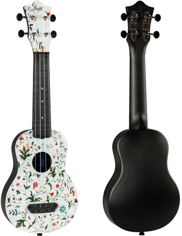 Ultra Travel Soprano Ukulele - Flower -