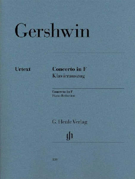 George Gershwin - Concerto In F For Piano And Orchestra - Piano 4 Mains