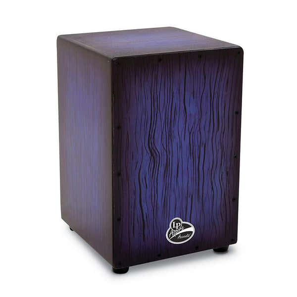 Latin Percussion LPA1332-bbs Aspire Accents Cajon Blueburst Streak