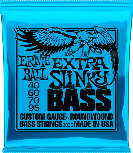 2835 Custom Gauge Roundwound Extra Slinky 40-95