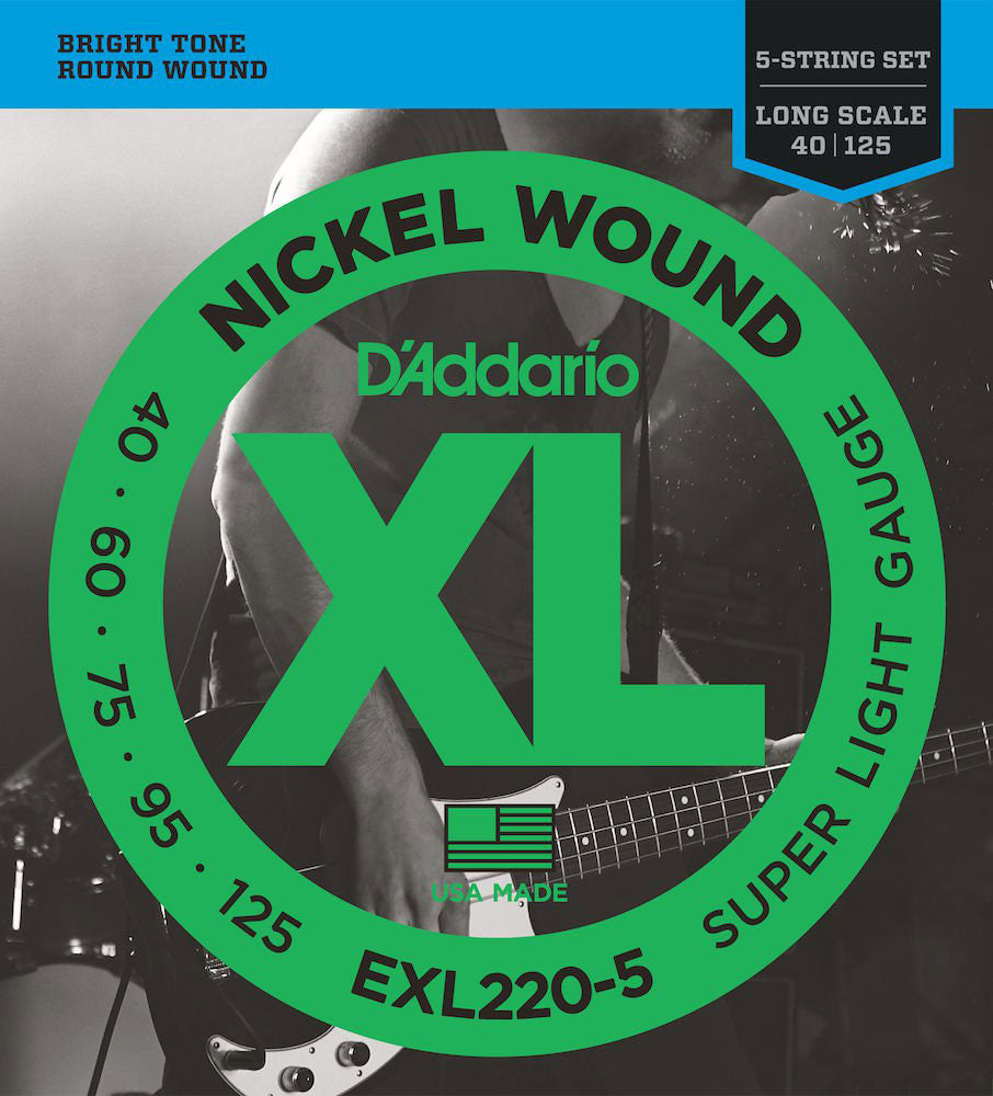 EXL220 Nickel Wound Long Scale Super Light 40-95
