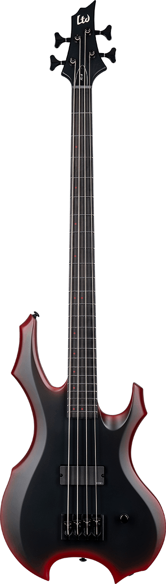 Fl-4 Fred Leclercq Black Red Burst Satin