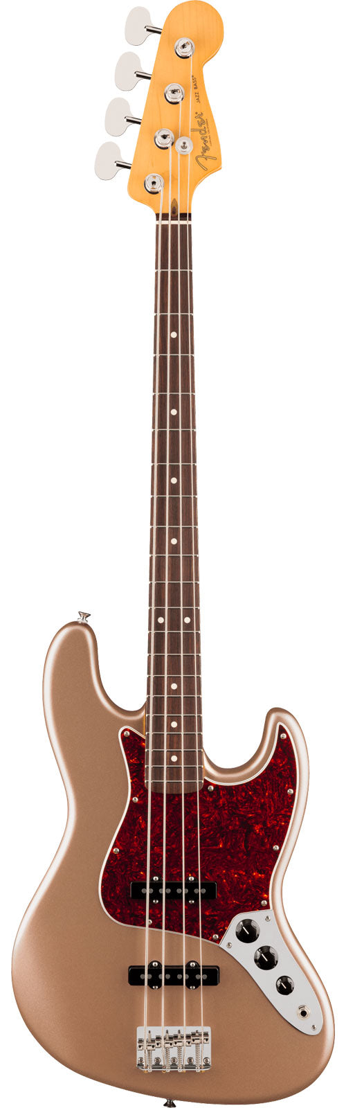American Professional Classic Jazz Bass RW Faded Firemist Gold