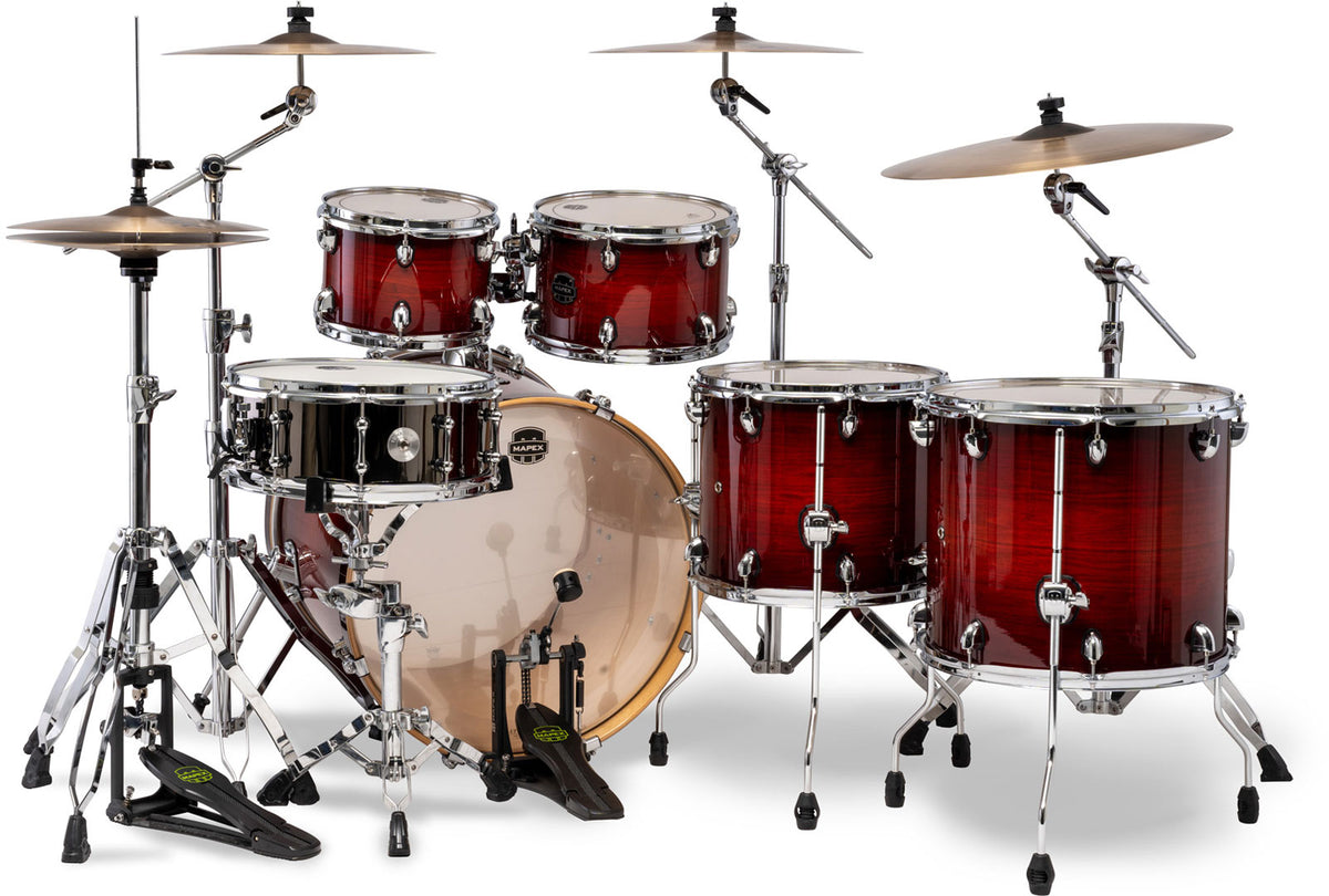 armory studioease 6 drum shells red onyx