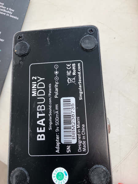 Singular Sound Beatbuddy Mini Rhythm Box V2 - B-Stock