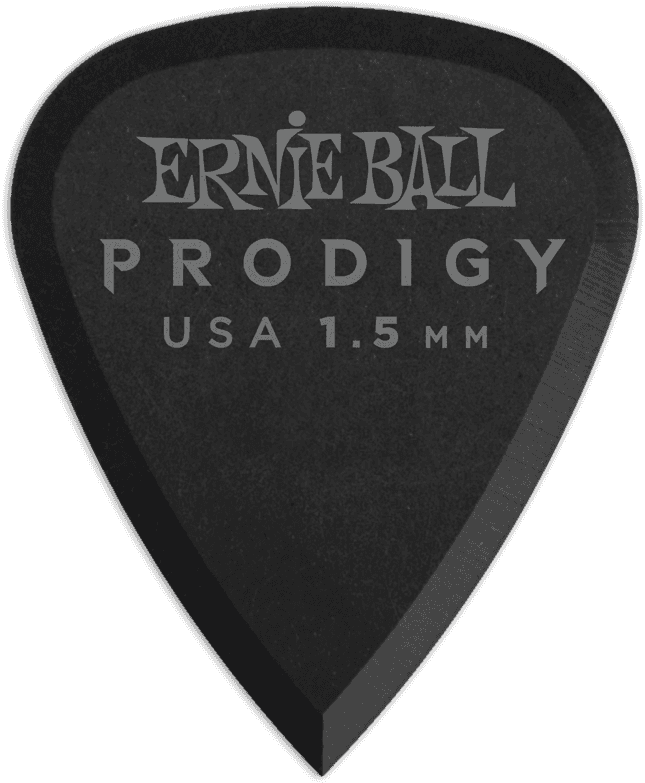 PRODIGY BLACK 1S STANDARD 1.5MM PICKS 6 PACK