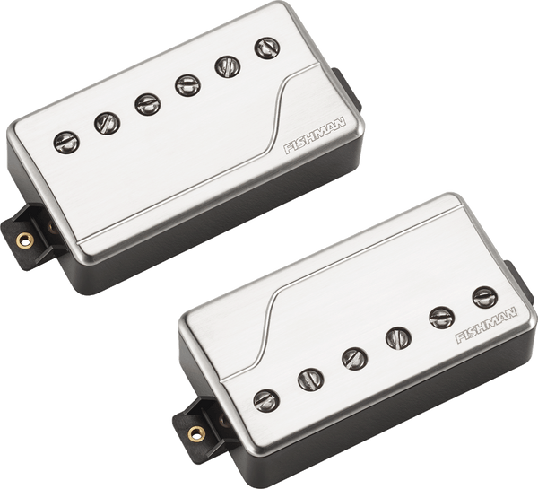 Fishman Fluence Richard Z Brushed Stainless Steel Set