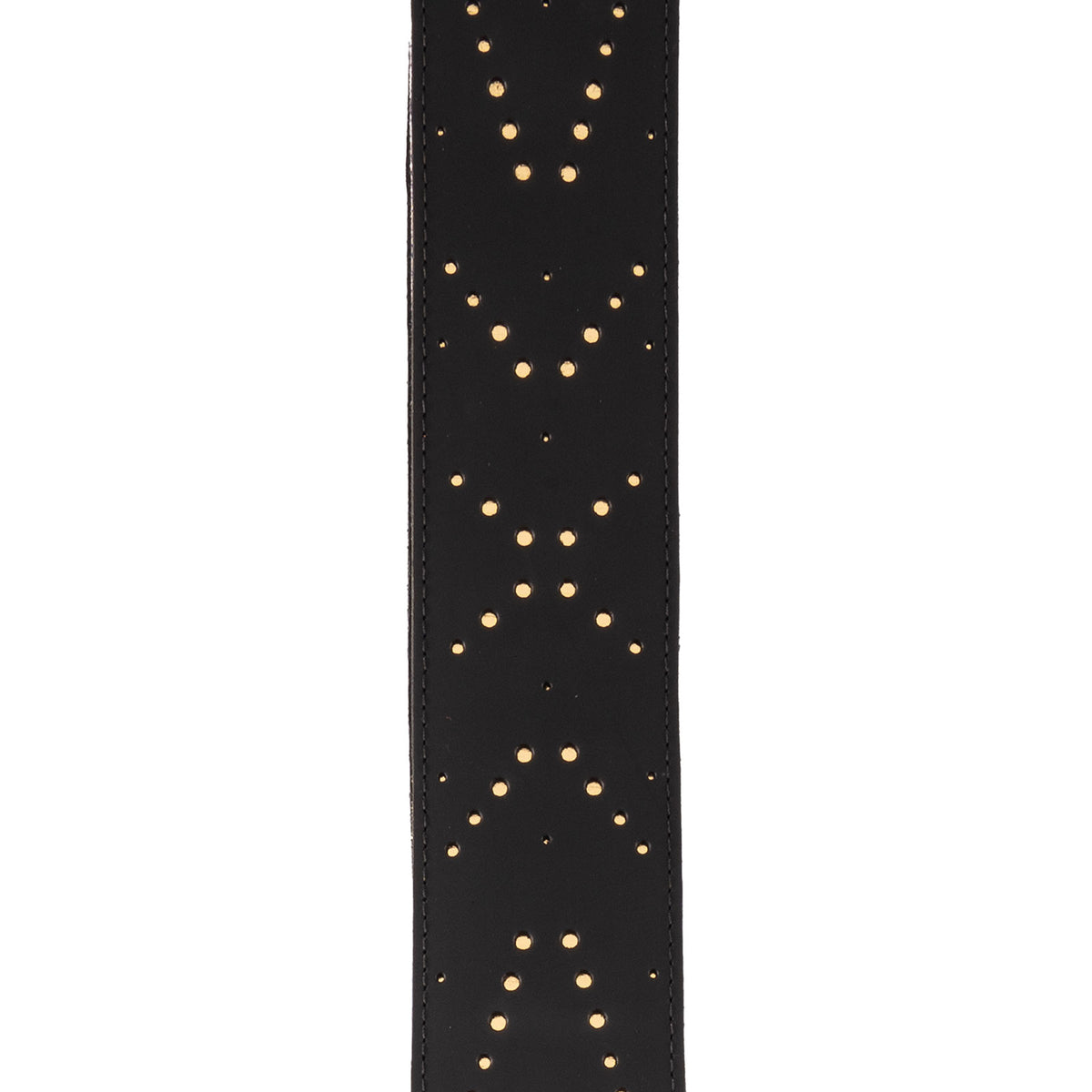 Vented Leather Guitar Strap Star Dust