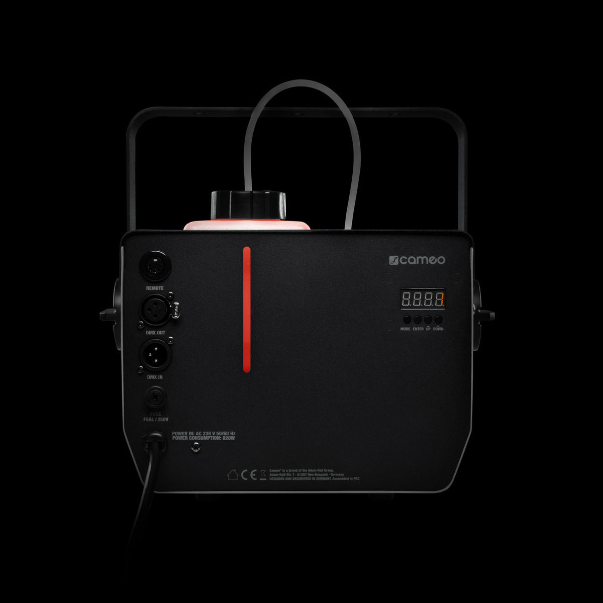 PHANTOM H2 - COMPACT FOG MACHINE WITH TWO-COLOR LIGHTING AND FILL LEVEL INDICATOR