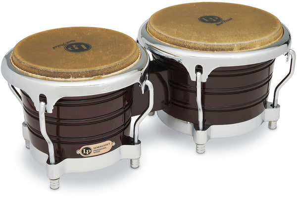 Latin Percussion LP201AX/2DW - BONGOS GENERATION II - WINE RED