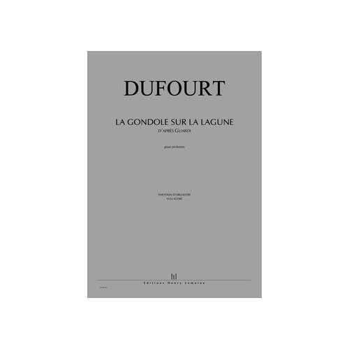 Lemoine Dufourt - Gondole Sur La Lagune Po - Orchestre