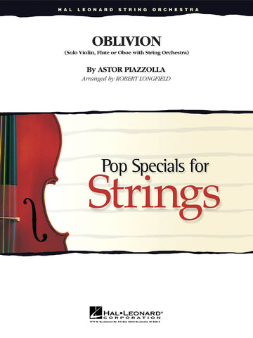 Piazzolla Astor - Oblivion (arr. Robert Longfield) - Score & Parts