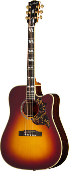 Epiphone Hummingbird Deluxe EC Autumn Burst IBGCS