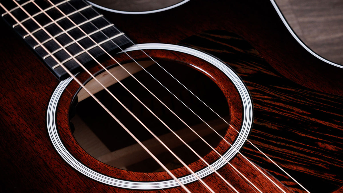 324ce Next Generation Tropical Mahogany Top Shaded Edgeburst Grand Auditorium